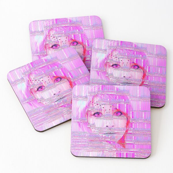 Item preview, Alien Girl Glitch Art designed and sold by glitchhub.