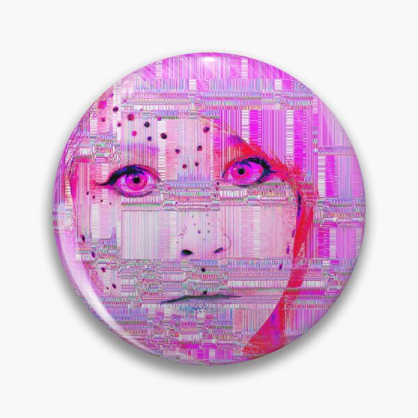 Item preview, Alien Girl Glitch Art designed and sold by glitchhub.