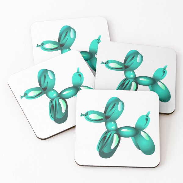 Item preview, Balloon Dog Cyan designed and sold by LineaNova.