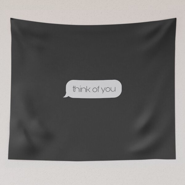 Item preview, Think of you chat box print items designed and sold by Signaturestudio.