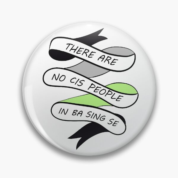Item preview, There are no cis people in Ba Sing Se (agender) designed and sold by saturn-leia.