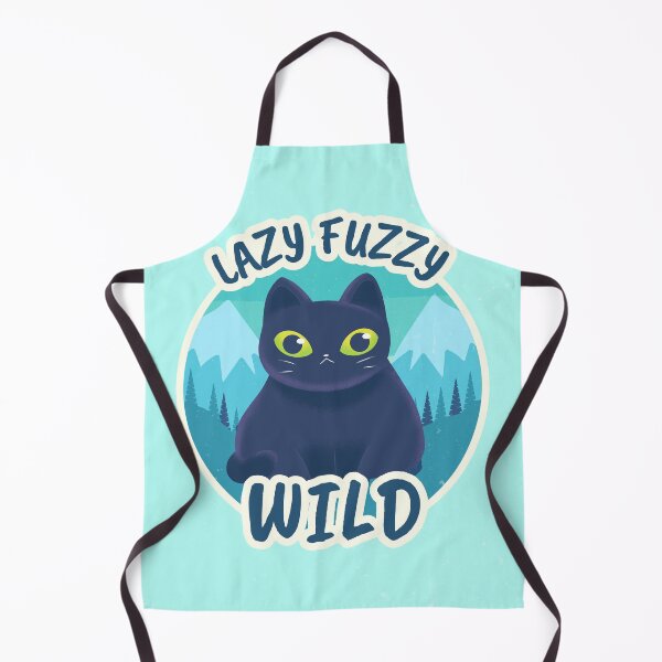 Item preview, Lazy fuzzy cat designed and sold by Hoetoons.