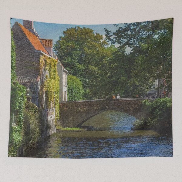 Item preview, Bridge over the river designed and sold by AnveeBubbles.