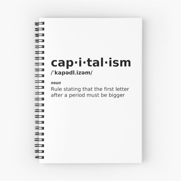 Item preview, Capitalism Definition Funny, Definition Capitalism Joke designed and sold by ladylaughprints.