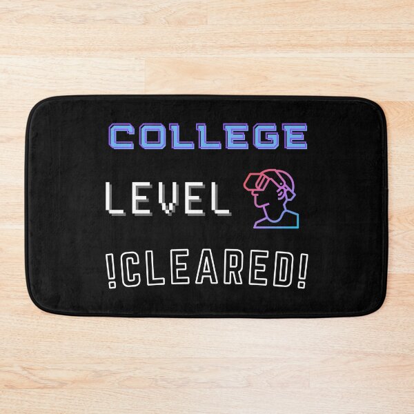 Item preview, College Level Cleared New High Score - College Level Completed designed and sold by For the love of Pixels.