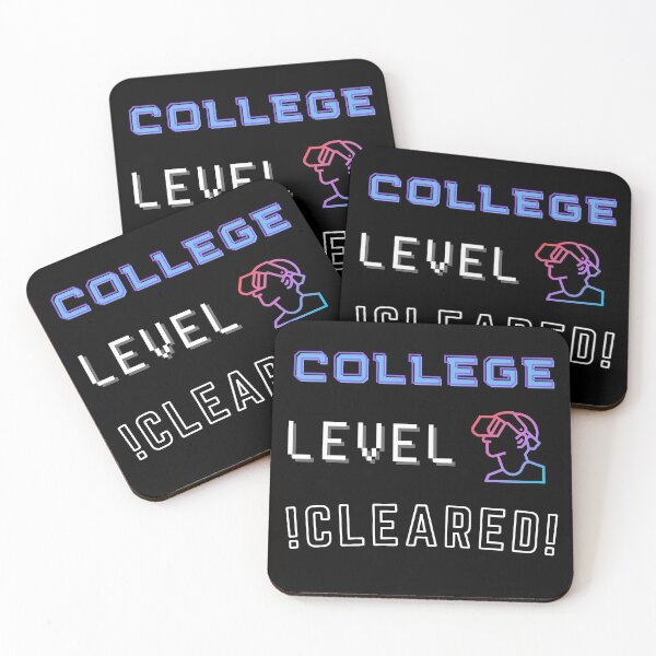 Item preview, College Level Cleared New High Score - College Level Completed designed and sold by For the love of Pixels.