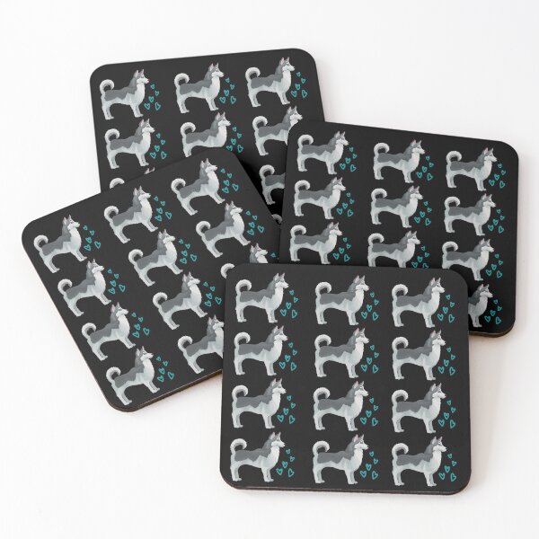 Item preview, siberian husky dog pattern designed and sold by Maful.