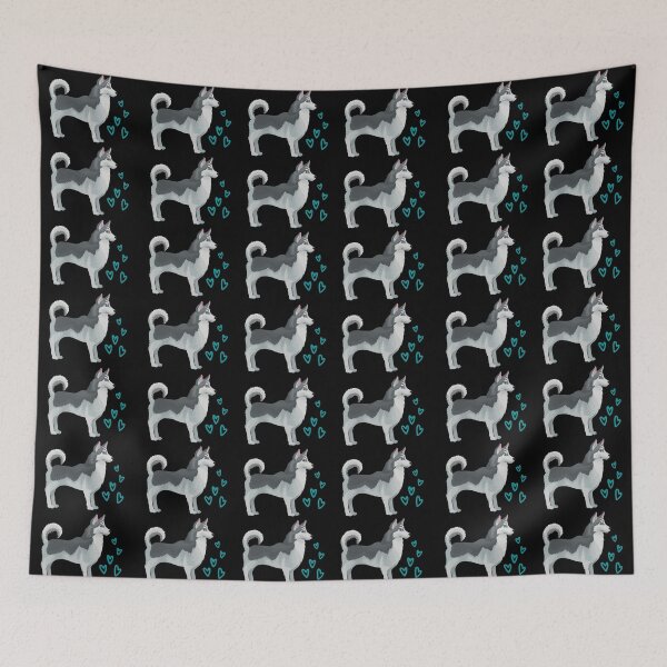 Item preview, siberian husky dog pattern designed and sold by Maful.