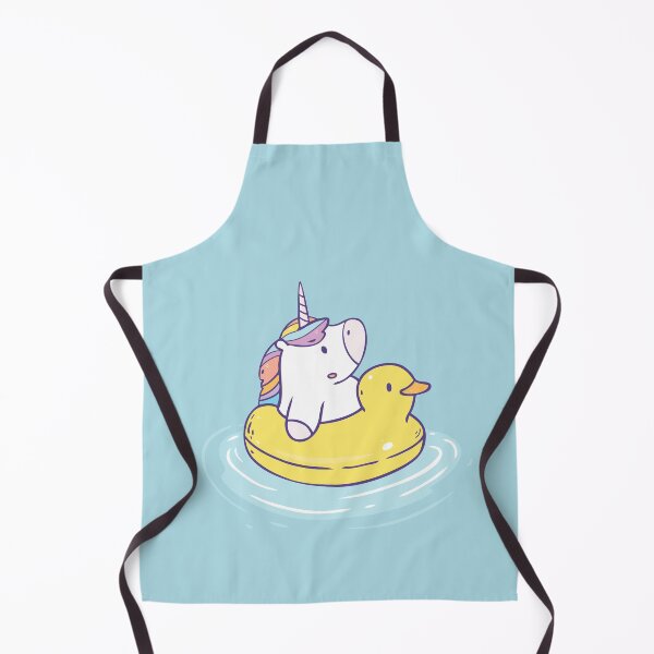 Item preview, Unicorn in inflatable ring Duck designed and sold by Olya Yatsenko.