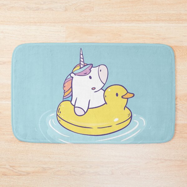 Item preview, Unicorn in inflatable ring Duck designed and sold by Olya Yatsenko.