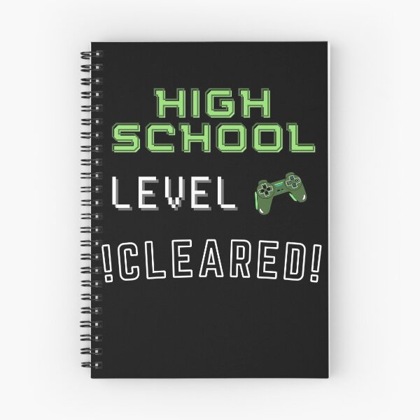 Item preview, High School Level Cleared New High Score - High School Level Completed designed and sold by For the love of Pixels.