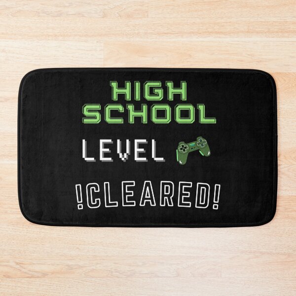 Item preview, High School Level Cleared New High Score - High School Level Completed designed and sold by For the love of Pixels.