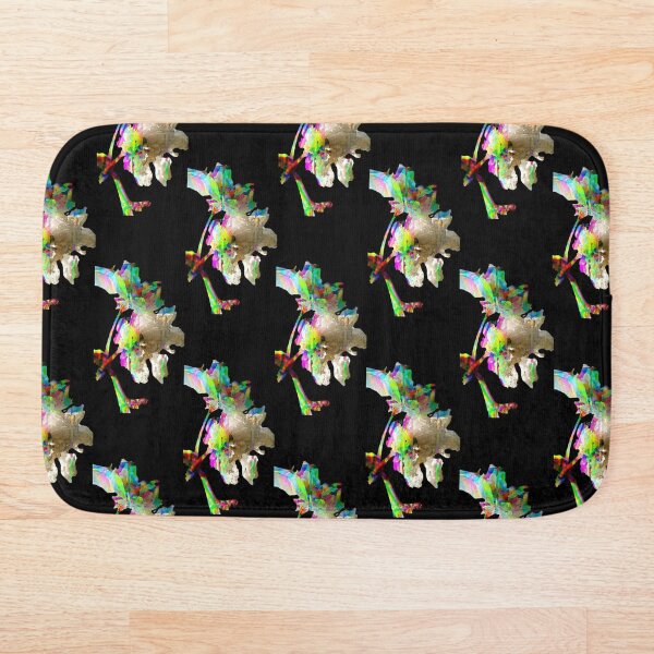 Item preview, Floral glitch effect (blacked out) designed and sold by ColeenMx.