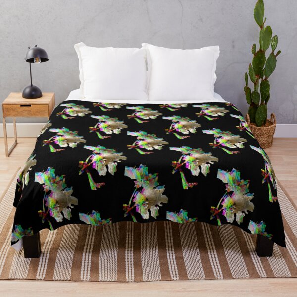 Item preview, Floral glitch effect (blacked out) designed and sold by ColeenMx.