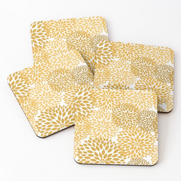 Item preview, Dahlia Floral - Ocher designed and sold by Shelley Winters.
