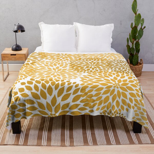 Item preview, Dahlia Floral - Ocher designed and sold by Shelley Winters.