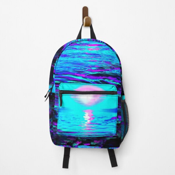 Item preview, Alien Planet Vaporwave Glitch Art designed and sold by glitchhub.