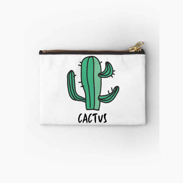 Item preview, Cactus. Line drawing, green, handwritten text. Funny, slang. designed and sold by JellyBeenzz.