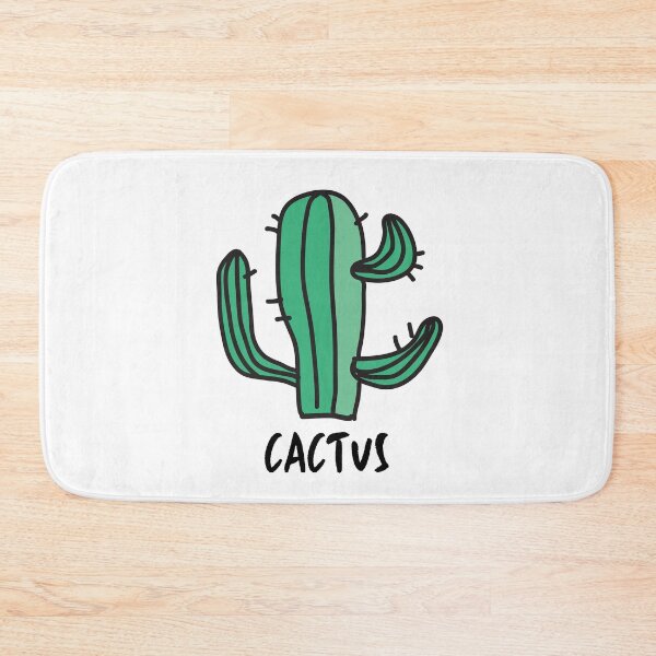 Item preview, Cactus. Line drawing, green, handwritten text. Funny, slang. designed and sold by JellyBeenzz.