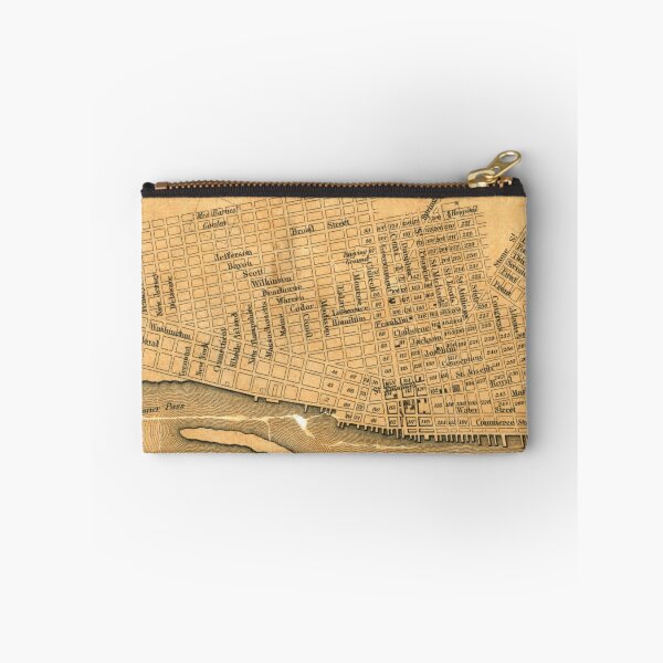 Item preview, Vintage Map of Mobile Alabama (1840) designed and sold by BravuraMedia.