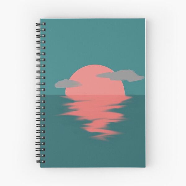 Item preview, Minimalistic ocean sunset Me digital 2021 designed and sold by taherismail.