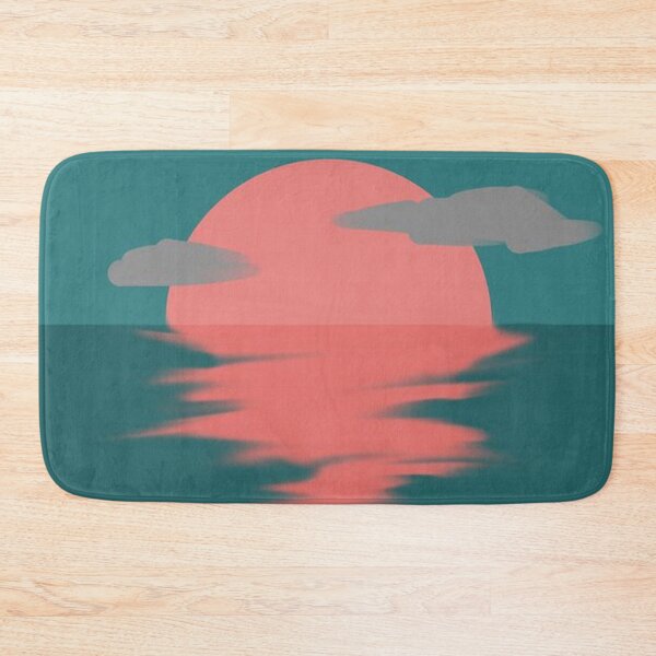 Item preview, Minimalistic ocean sunset Me digital 2021 designed and sold by taherismail.
