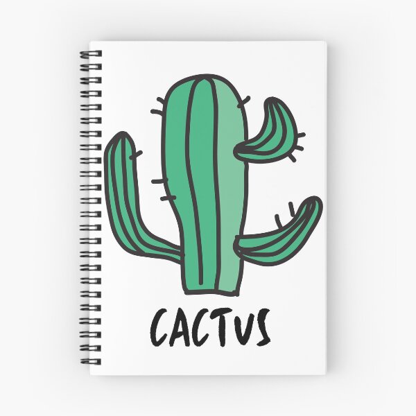 Item preview, Cactus. Line drawing, green, handwritten text. Funny, slang. designed and sold by JellyBeenzz.