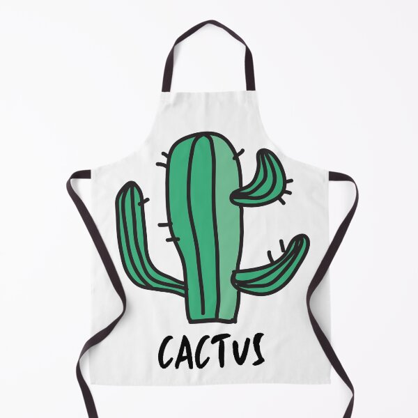 Item preview, Cactus. Line drawing, green, handwritten text. Funny, slang. designed and sold by JellyBeenzz.