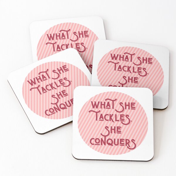 Item preview, What she tackles she conquers designed and sold by wilder-mind.