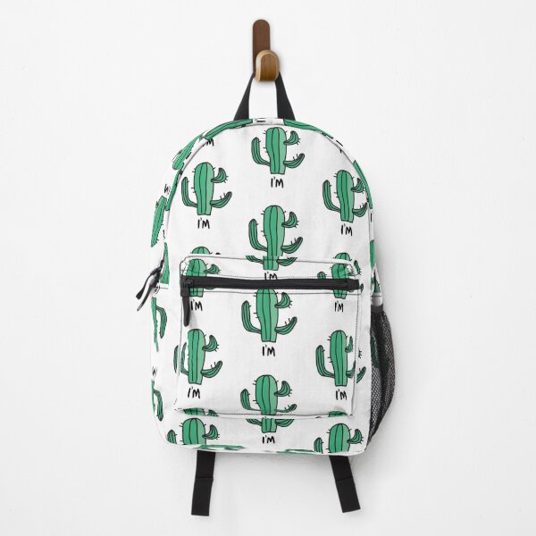 Item preview, I'm cactus. Line drawing, green, handwritten text. Funny, slang. designed and sold by JellyBeenzz.