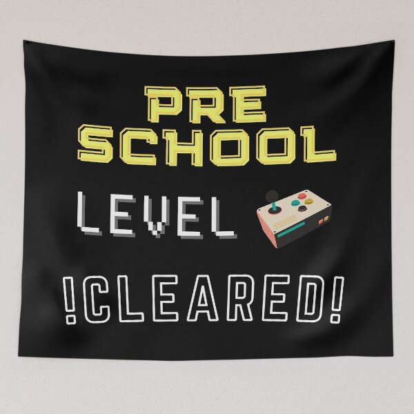 Item preview, Pre School Level Cleared New High Score - Pre School Level Completed designed and sold by For the love of Pixels.