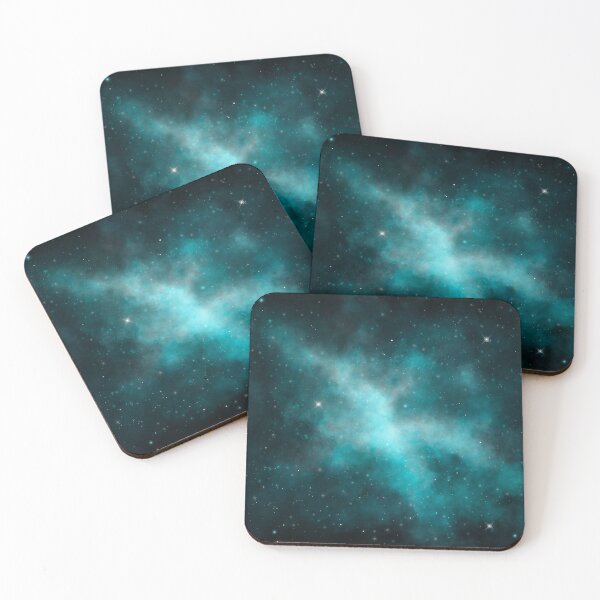 Item preview, Teal Galaxy 2 designed and sold by BittyKittyNeko.