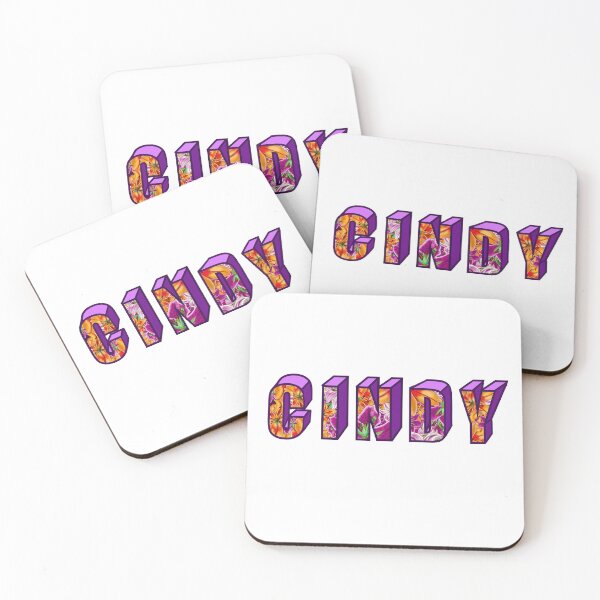 Item preview, Top 10 best personalised gifts 2022  - Cindy personalised personalized custom name  floral - custom name with lily flower pattern on 3d block letters designed and sold by Artonmytee.