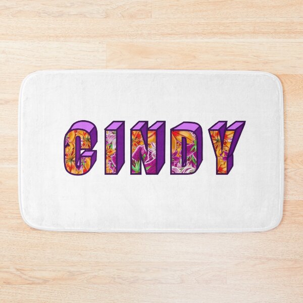 Item preview, Top 10 best personalised gifts 2022  - Cindy personalised personalized custom name  floral - custom name with lily flower pattern on 3d block letters designed and sold by Artonmytee.