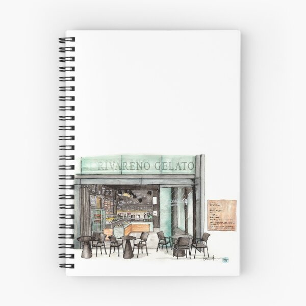 Item preview, Rivareno Gelato, Sydney designed and sold by dairiecillust.