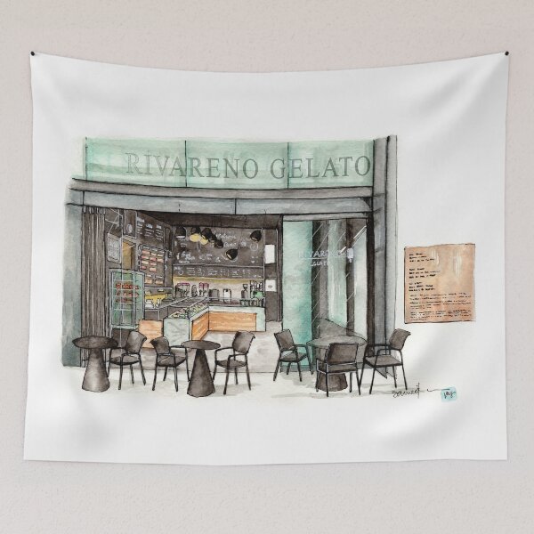 Item preview, Rivareno Gelato, Sydney designed and sold by dairiecillust.