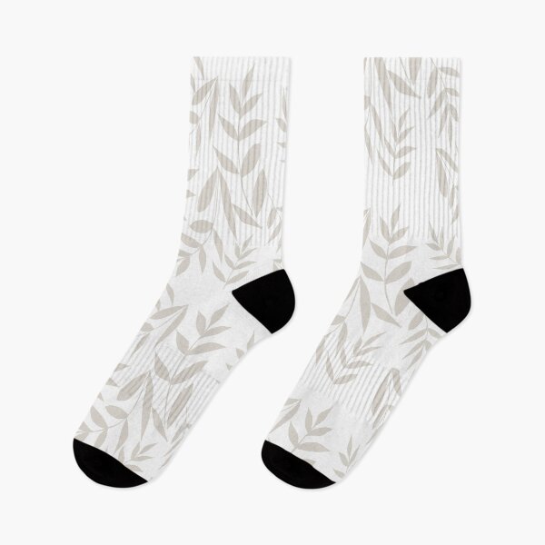 Item preview, doodle leaves ivory vines designed and sold by Eyzedim.