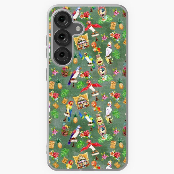 Item preview, Orange Bird & Tiki Friends designed and sold by Rainbows Galore.