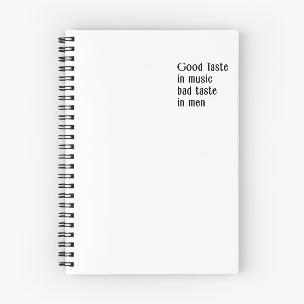Item preview, Good Taste in Music Bad Taste in Men designed and sold by aubb7.