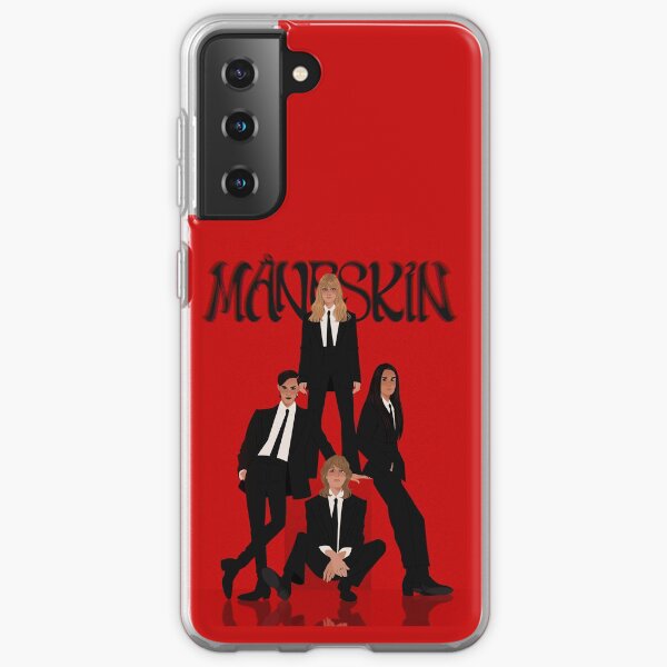 Måneskin rock band Maneskin Samsung Galaxy Soft Case