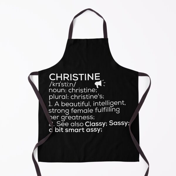 Item preview, Christine Name Definition designed and sold by Teelogic.