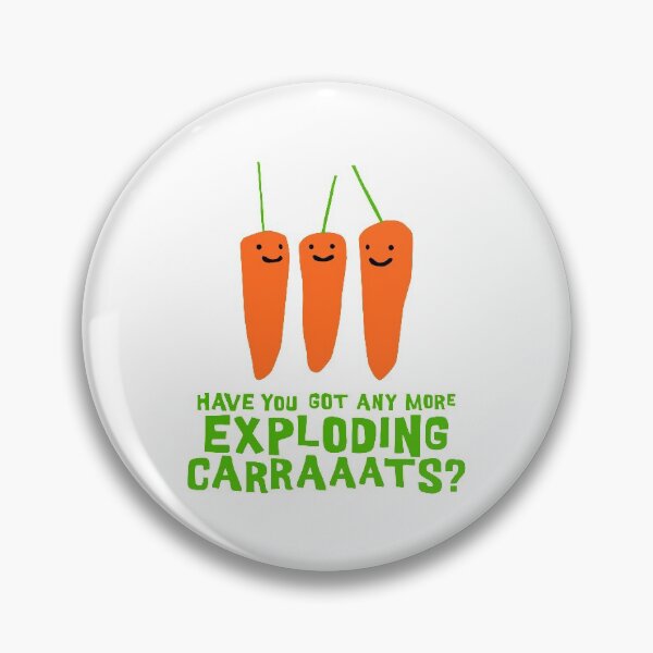 Item preview, Bottom Rik Mayall Have You Got Anymore Exploding Carrots Ade Edmonson designed and sold by ClemWear.