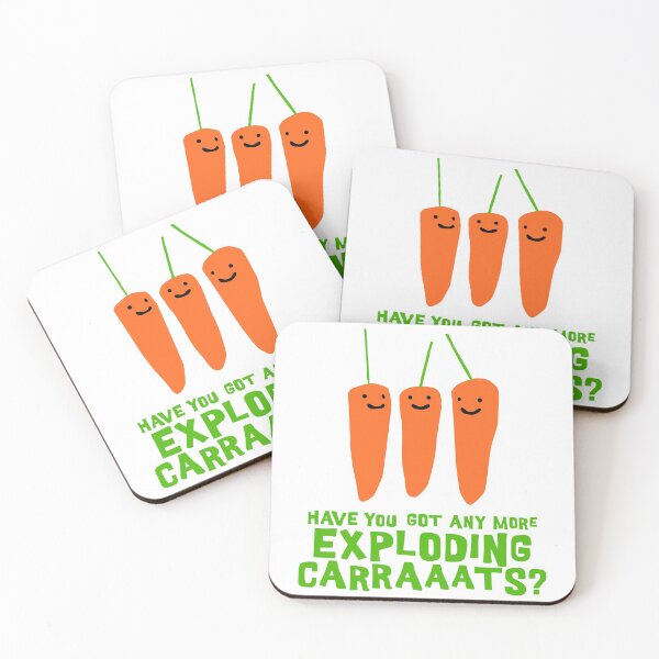 Item preview, Bottom Rik Mayall Have You Got Anymore Exploding Carrots Ade Edmonson designed and sold by ClemWear.