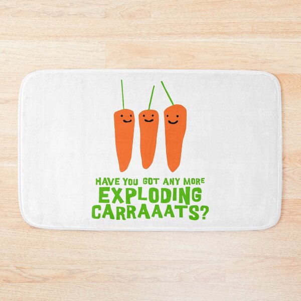 Item preview, Bottom Rik Mayall Have You Got Anymore Exploding Carrots Ade Edmonson designed and sold by ClemWear.