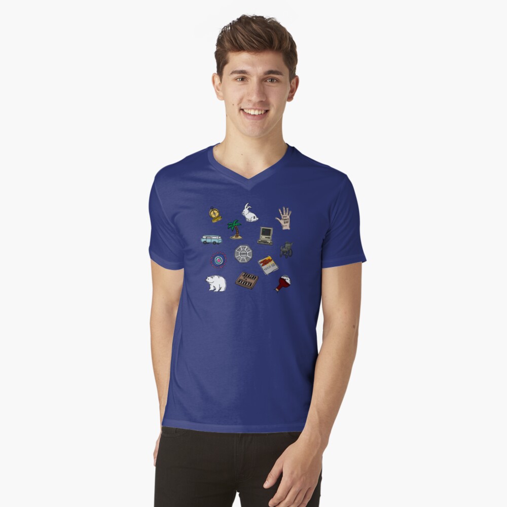 Item preview, V-Neck T-Shirt designed and sold by halfabubble.