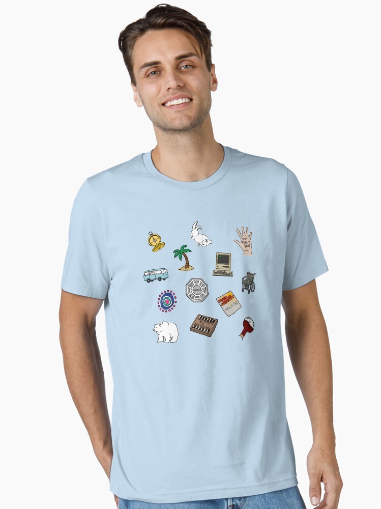 Thumbnail 1 of 7, Essential T-Shirt, lost designed and sold by halfabubble.
