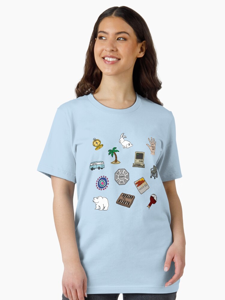Thumbnail 2 of 7, Essential T-Shirt, lost designed and sold by halfabubble.