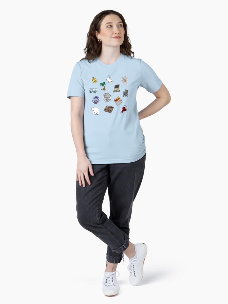 Thumbnail 4 of 7, Essential T-Shirt, lost designed and sold by halfabubble.