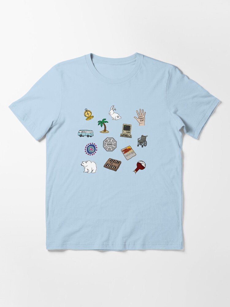 Thumbnail 3 of 7, Essential T-Shirt, lost designed and sold by halfabubble.