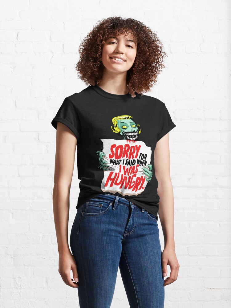 Alternate view of Sorry Zombie Classic T-Shirt